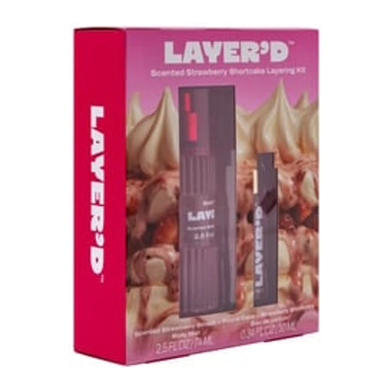 Layer'd™ Scented Strawberry Shortcake Layering Kit