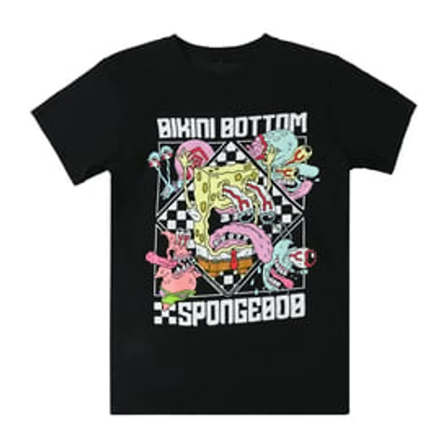 Bikini Bottom SpongeBob And Friends Graphic Tee