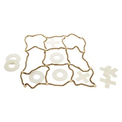 Jumbo Wooden Tic Tac Toe Game Set