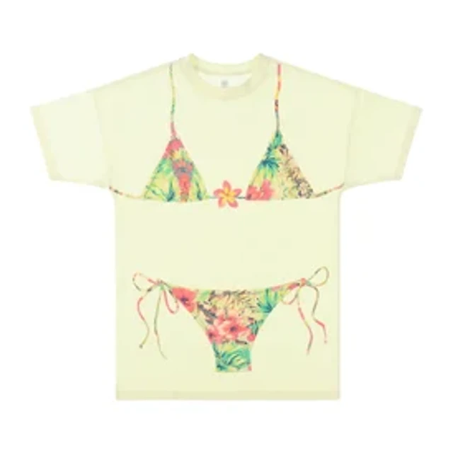 Floral Bikini Graphic Tee