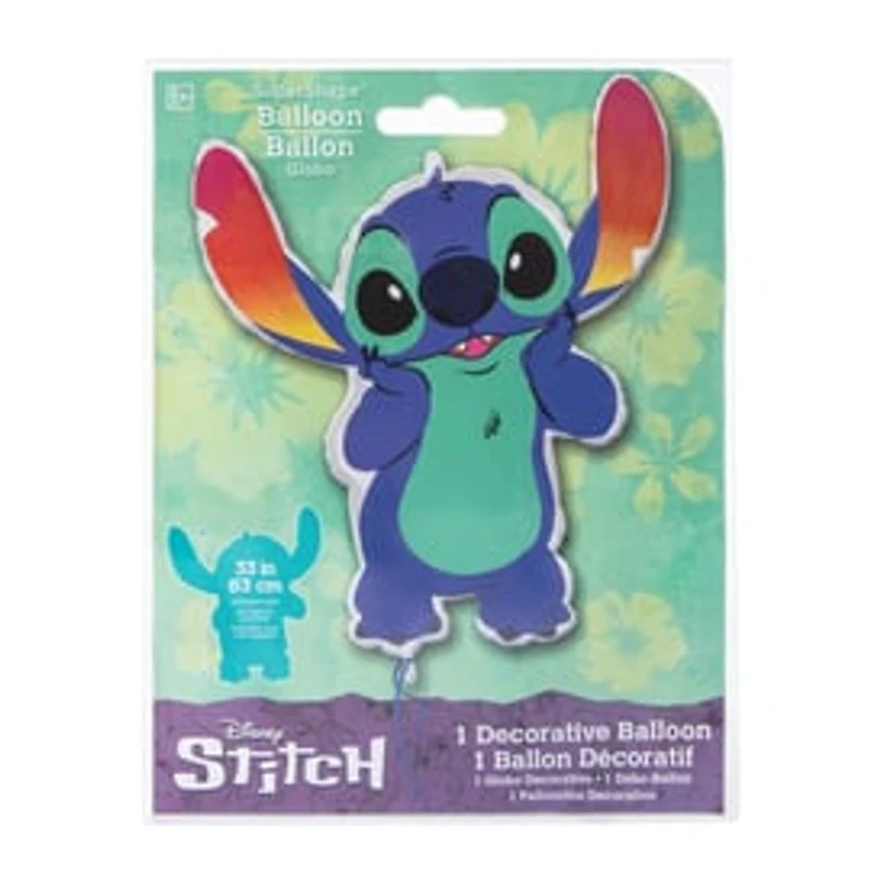 INFLATED Disney Stitch Shaped Balloon