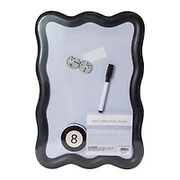 Wavy Shape Memo Dry Erase Board 10.04in x 14.57in