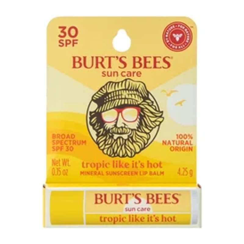 Burt Bees® Sun Care Tropic Like It's Hot Lip Balm 0.15oz