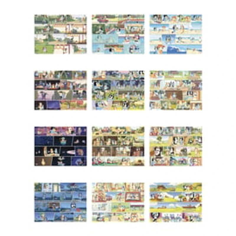 Trendy Poster Book 12-Count