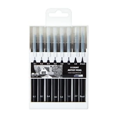Artist Pens 8-Count