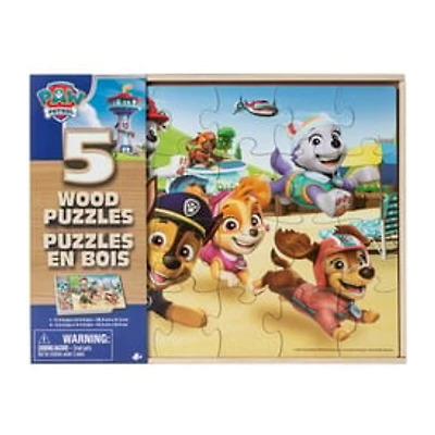 Paw Patrol™ Wood Puzzles 5-Pack