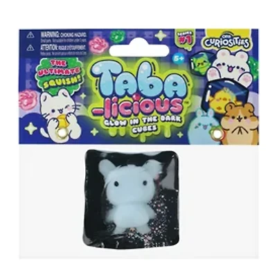 ORB Curiosities™ Taba-Licious™ Glow In The Dark Cubes Squish Toy (Styles May Vary)
