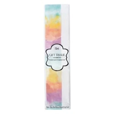 Watercolor Dots Tissue Paper 8-Sheet Set
