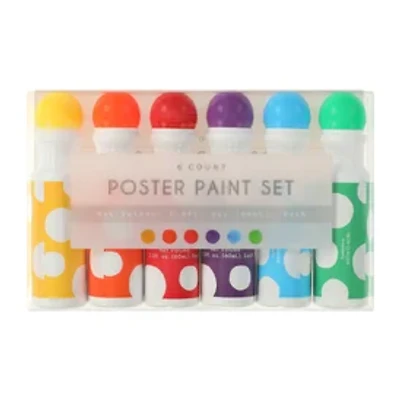 Poster Paint Set 6-Pack