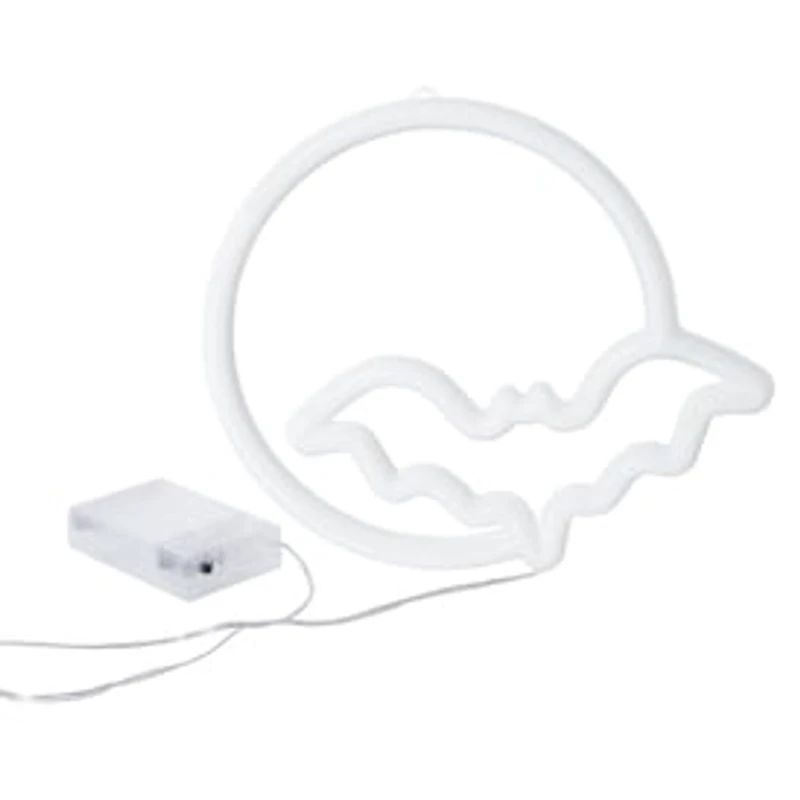 Halloween LED Neon Light - Bat & Moon