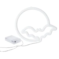 Halloween LED Neon Light - Bat & Moon