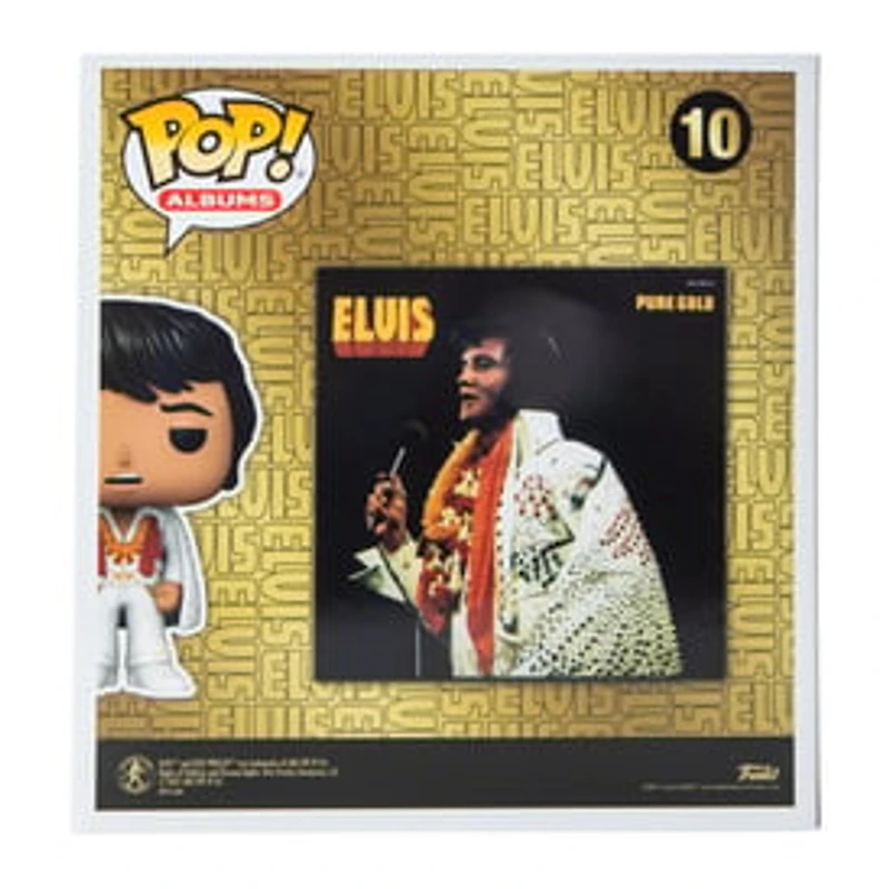 Funko Pop! Albums Elvis Presley™ Pure Gold Vinyl Figure