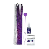 Netflix KPop Demon Hunters Hair Tinsel Set