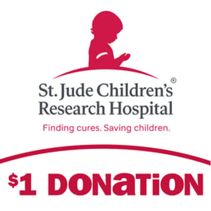$$1 St. Jude Children's Research Hospital Donation