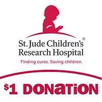 $$1 St. Jude Children's Research Hospital Donation