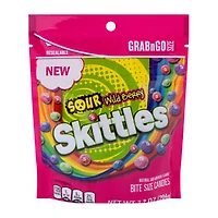 Skittles® Sour Wild Berry Grab N Go Bite Sized Candies 7.2oz