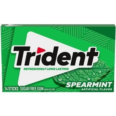 Trident® Spearmint Sugar-Free Gum - 14 Sticks