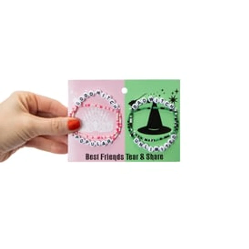 BFF Tear & Share Good Witch/Bad Witch Beaded Bracelets 2-Pack