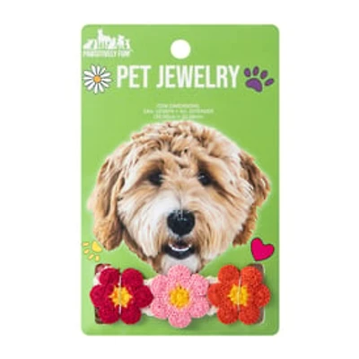 Flower Pet Jewelry 14in