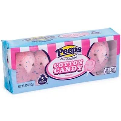 Cotton Candy Peeps® Marshmallow Chicks 5-Count