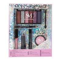 Smoke & Mirrors Glam Night Out Makeup Kit 7-Piece