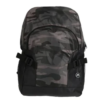 Camo Double Buckle Backpack 17in