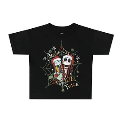 Kids Disney Tim Burton's The Nightmare Before Christmas Making A List Graphic Tee