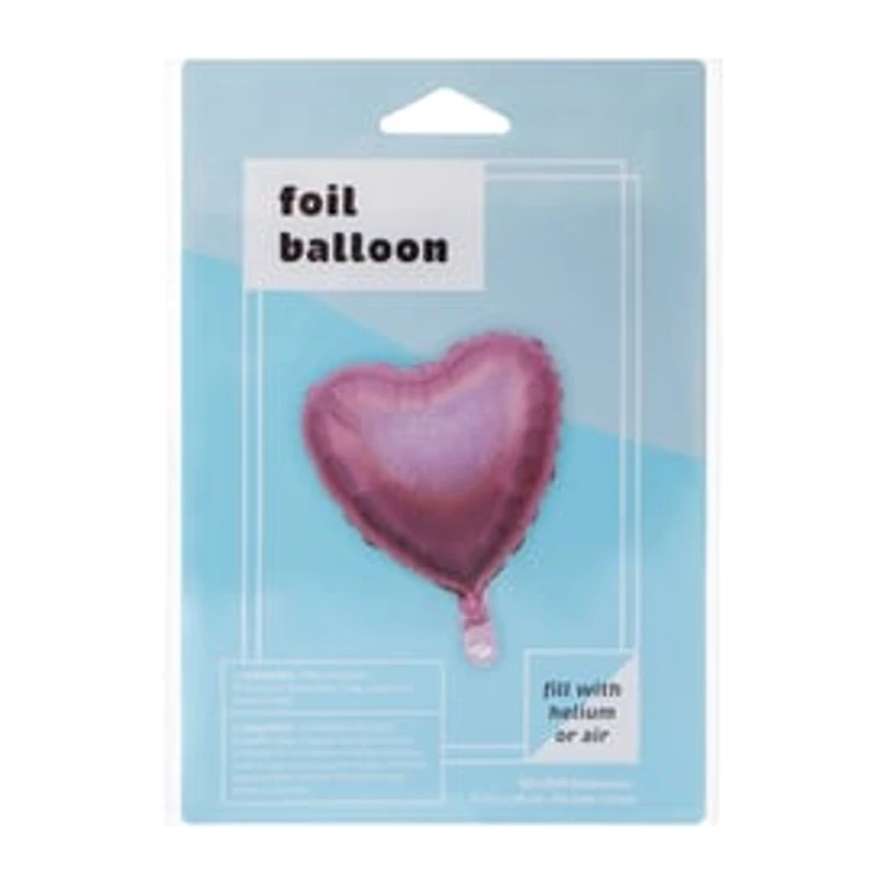 INFLATED Pink Heart Balloon