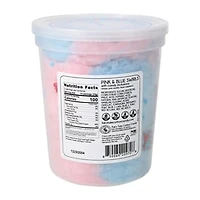 Pink & Blue Swirls Cotton Candy Tub