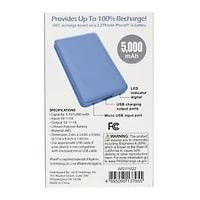 5000mAh Slim Power Bank Charger