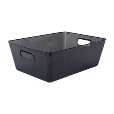 Large Plastic Storage Bin 10.25in x 14.25in