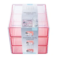 Stackable Vanity Organizer 3-Tier