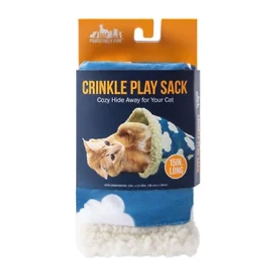 Pet Crinkle Play Sack