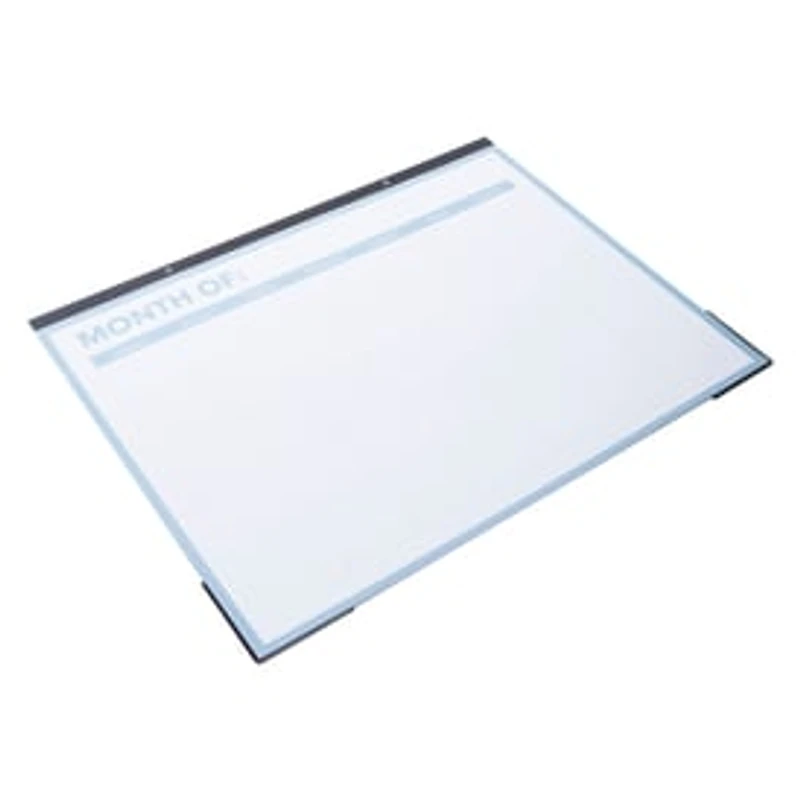Undated Monthly Desk Pad Calendar 19.75in x 15in