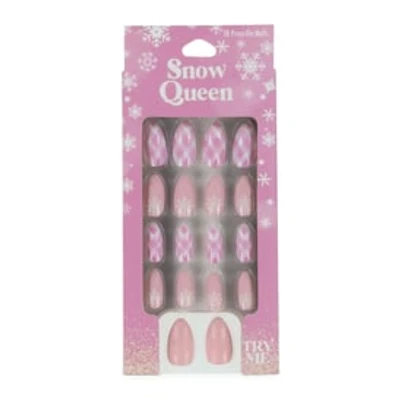 Snow Queen Press-On Nails 18-Piece Set