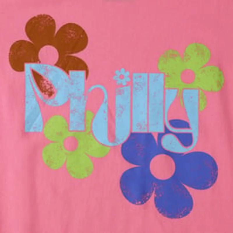 'Philly' Flower Graphic Tee