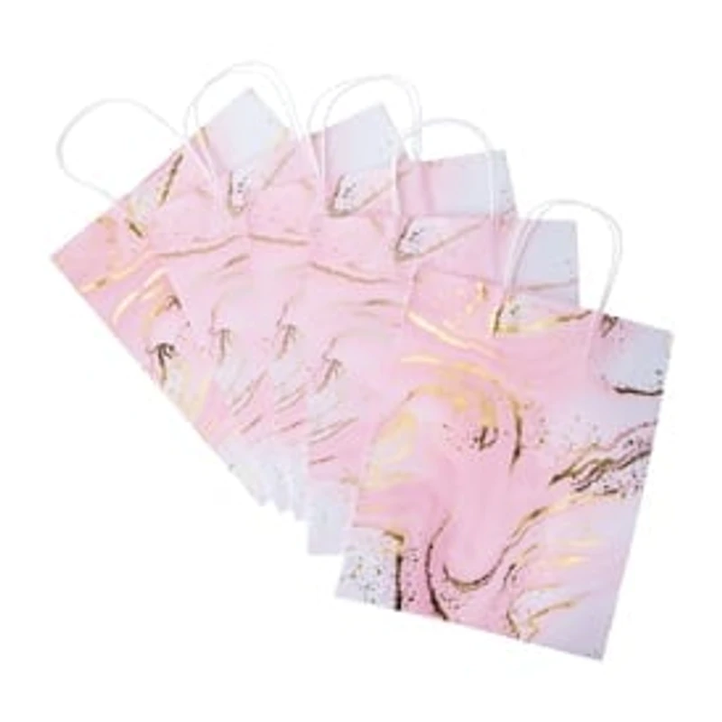 Kraft Design Gift Bags 5-Pack