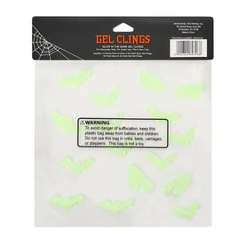 Glow-In-The-Dark Eyes Halloween Gel Clings