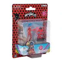 Toppeez™ Miraculous: Tales of Ladybug and Cat Noir Figures 2-Pack (Styles May Vary)