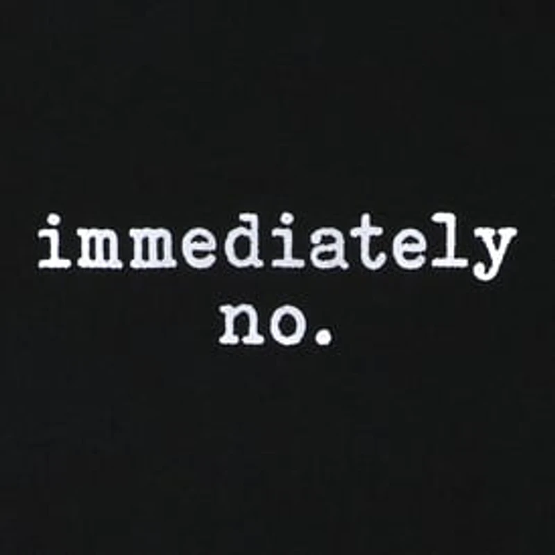 Immediately No. Graphic Tee