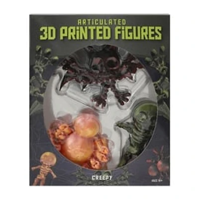 Articulated Creepy 3D Printed Figures 3-Pack (Styles May Vary)