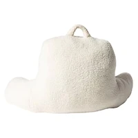 Winky Face Bed Rest Pillow 33in x 17in