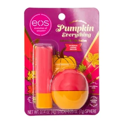 Eos® Limited Edition Pumpkin Everything Lip Balm Sphere & Stick 2-Pack