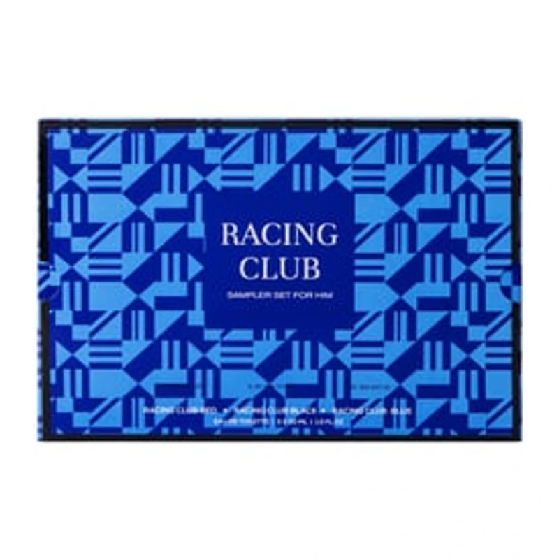 Racing Club Eau De Toilette For Him Sampler Set 3-Pack