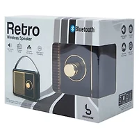 Retro Wireless Speaker With Fm Radio
