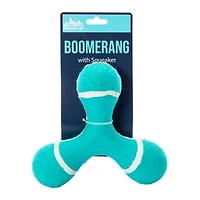 Tri-Flyer Boomerang  Dog Toy With Squeaker 6.7in x 6.3in