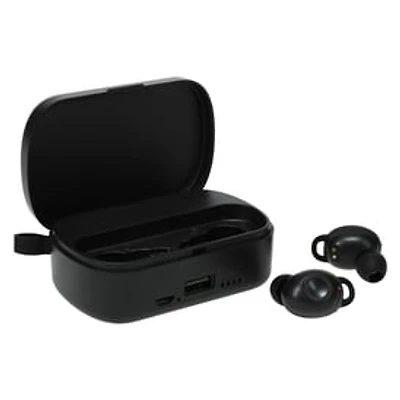 Bluetooth® Earbuds With Solar Power Bank Charging Case