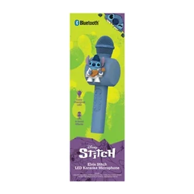 Disney Elvis Stitch LED Karaoke Microphone