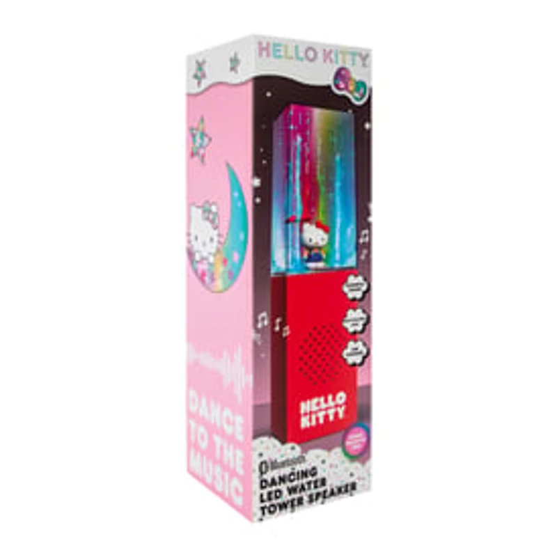 Hello Kitty® Dancing LED Water Tower Speaker 15.74in X 4.33in