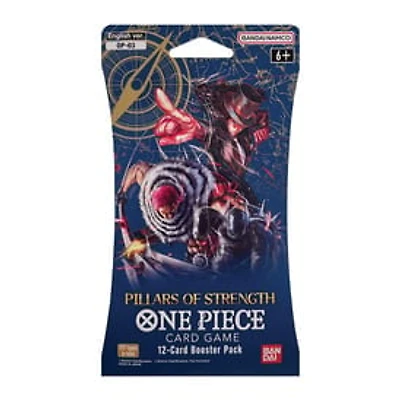 One Piece Pillars Of Strength Card Game Booster Pack 12-Count